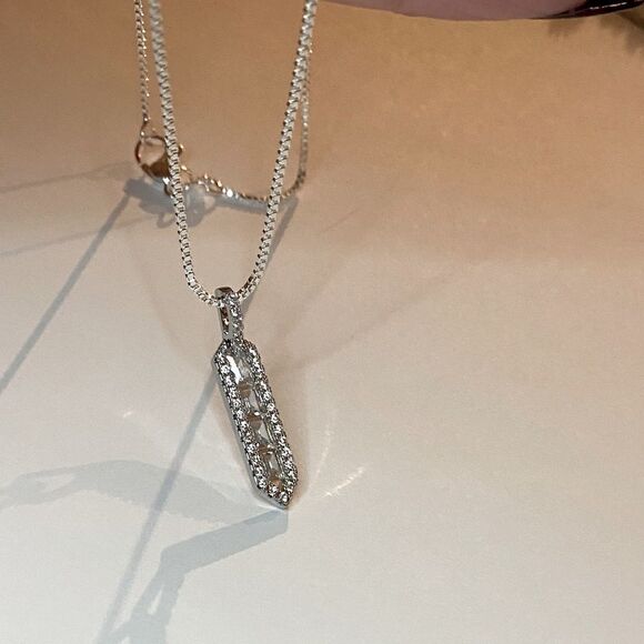 The Empire Estate inspired 925 Silver Pendant necklace - Picture 5 of 8